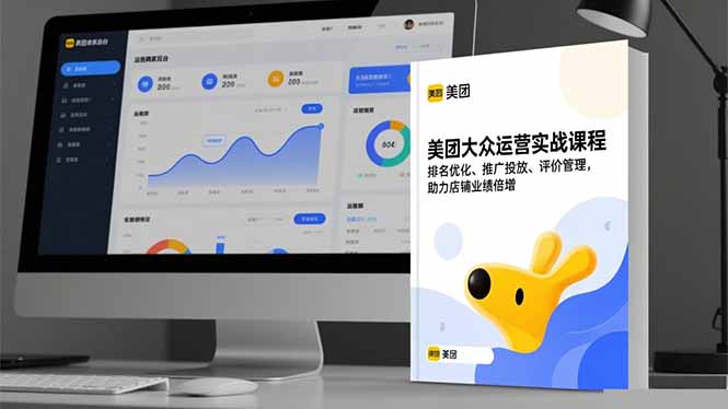 美团大众运营实战课程，排名优化、推广投放、评价管理，助力店铺业绩倍增-鹰眼AI